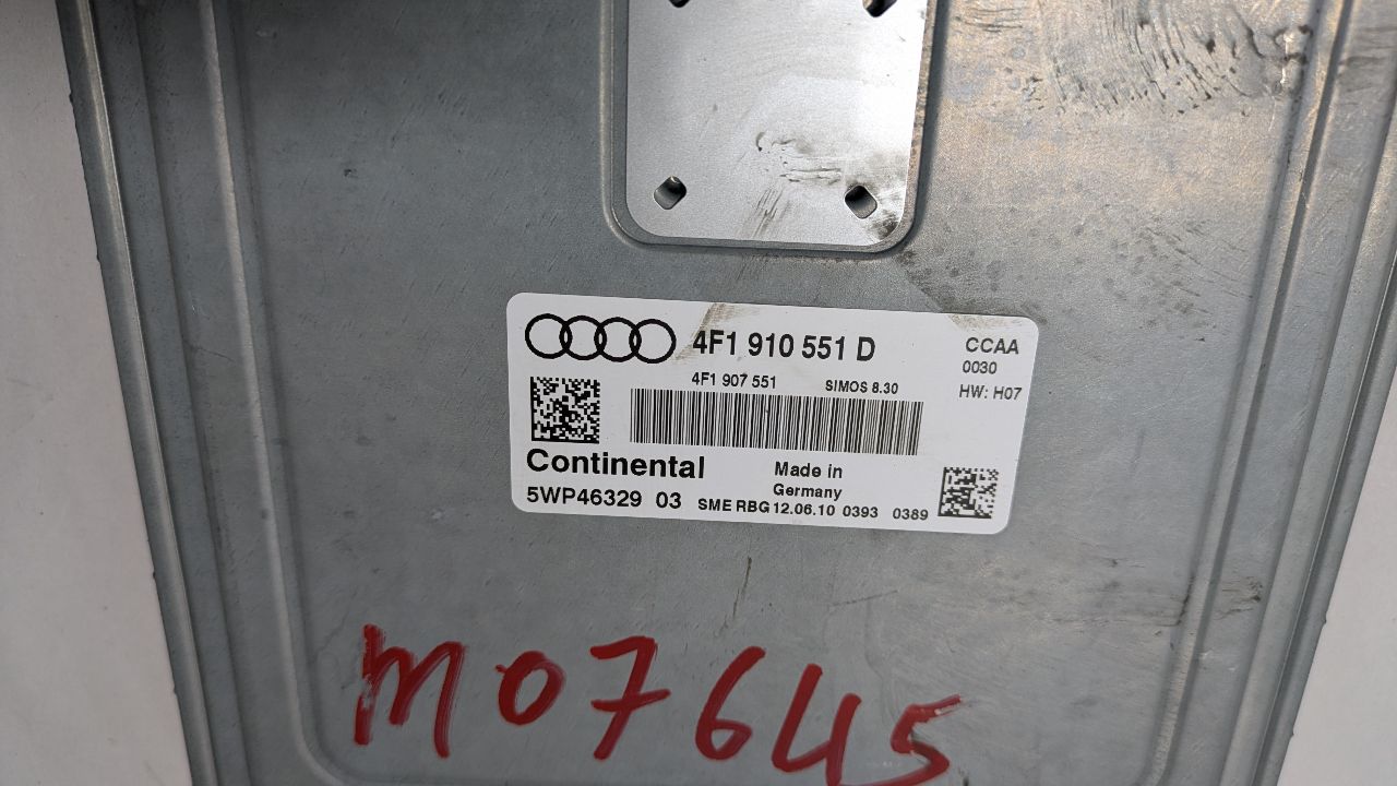 2011 AUDI A6 Eng/Motor Cont Mod - 462460 — photo 5