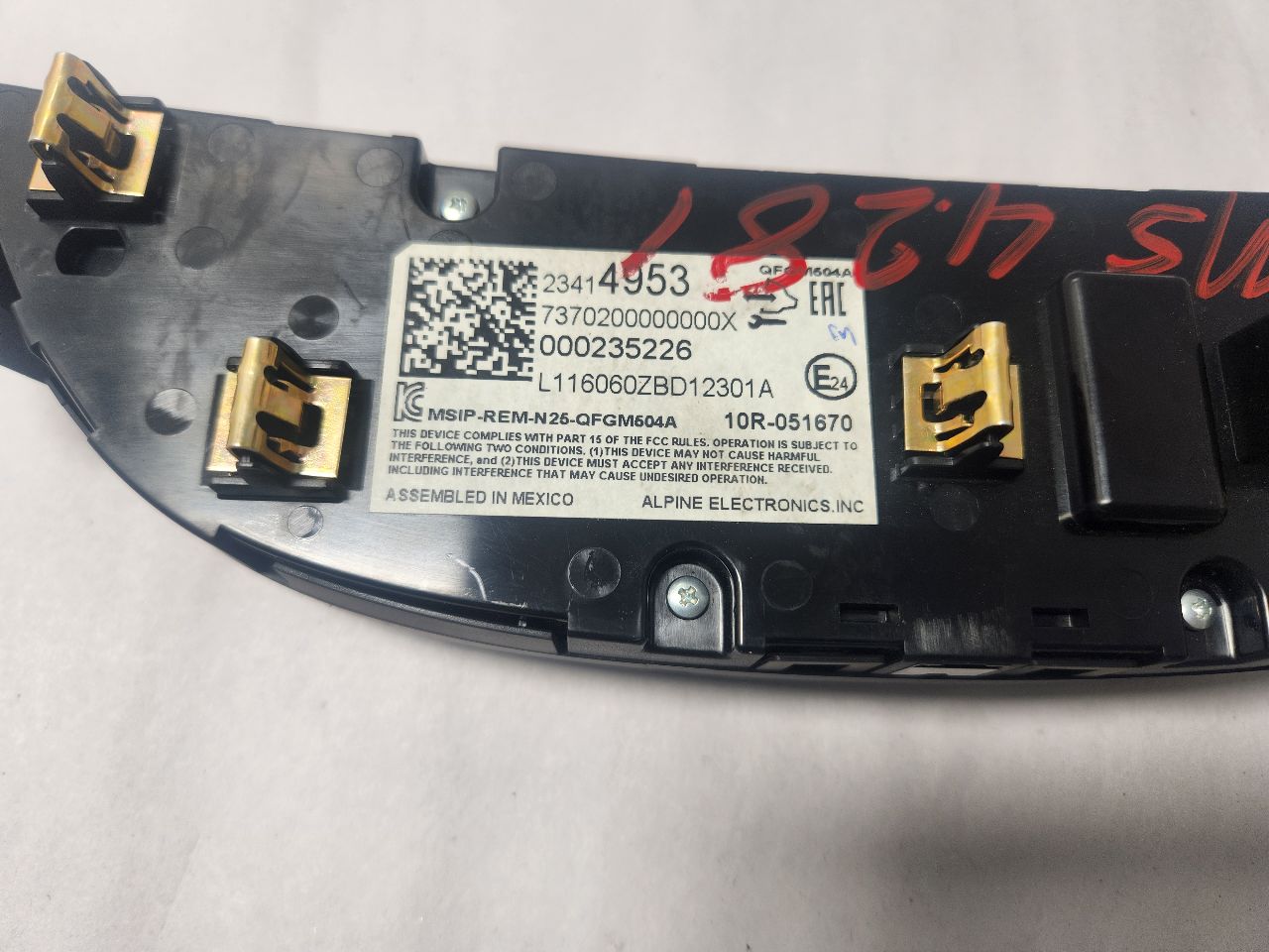 2016 CHEVROLET MALIBU TEMP CONTROL - 463223 — photo 4