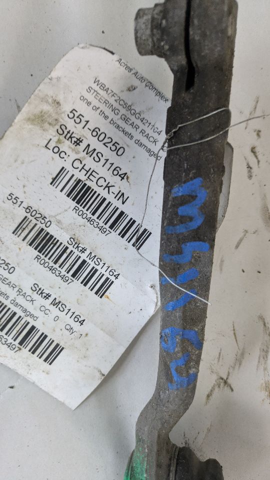 2016 BMW 750i STEERING GEAR RACK - 463497 — photo 2