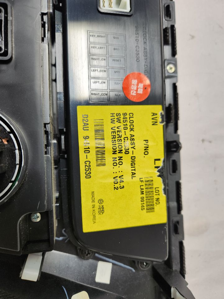 2016 HYUNDAI SONATA TEMP CONTROL - 464050 — photo 3