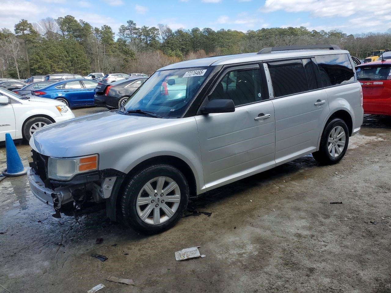 2011 FORD FLEX ENGINE ASSEMBLY - 464116