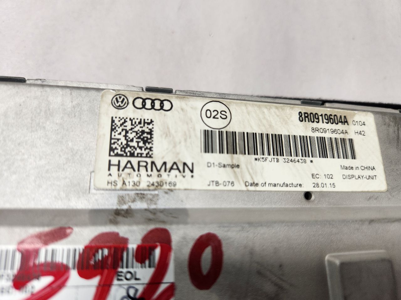 2015 AUDI Q7 Info-GPS-TV Screen - 464265 — photo 4