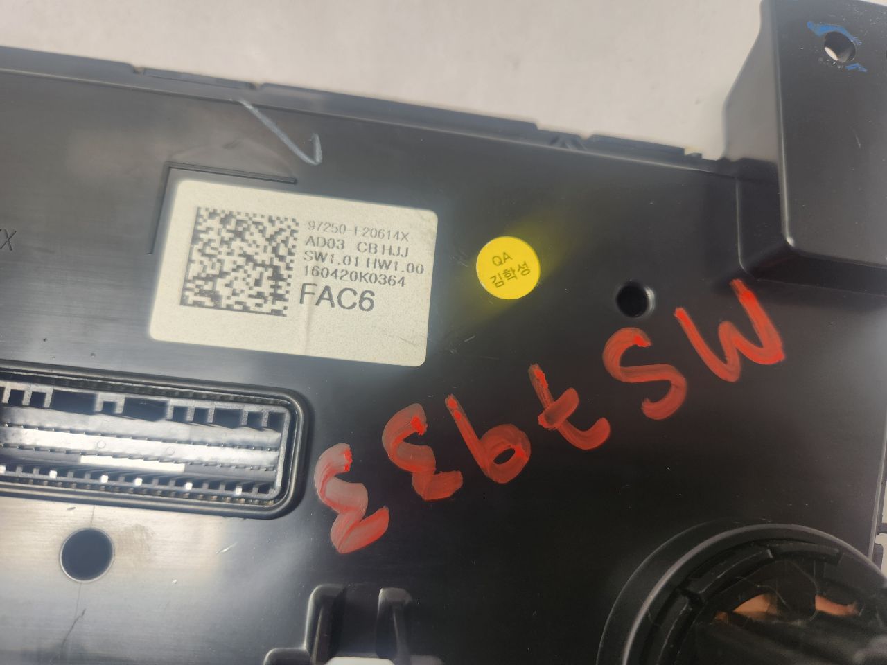 2017 HYUNDAI ELANTRA TEMP CONTROL - 464446 — photo 5