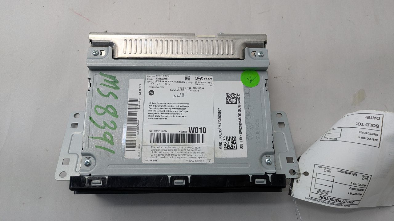 2022 HYUNDAI TUCSON Radio Audio - 464453 — photo 2