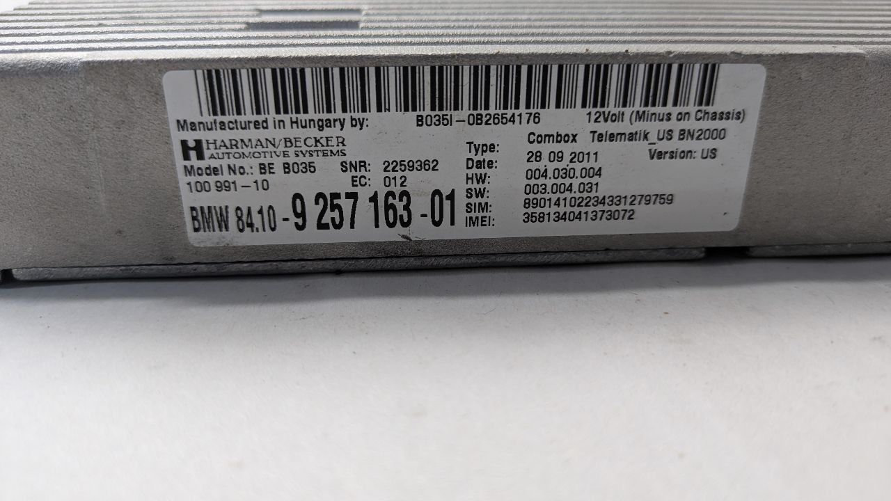 2012 BMW X5 Chassis Cont Mod - 464478 — photo 5