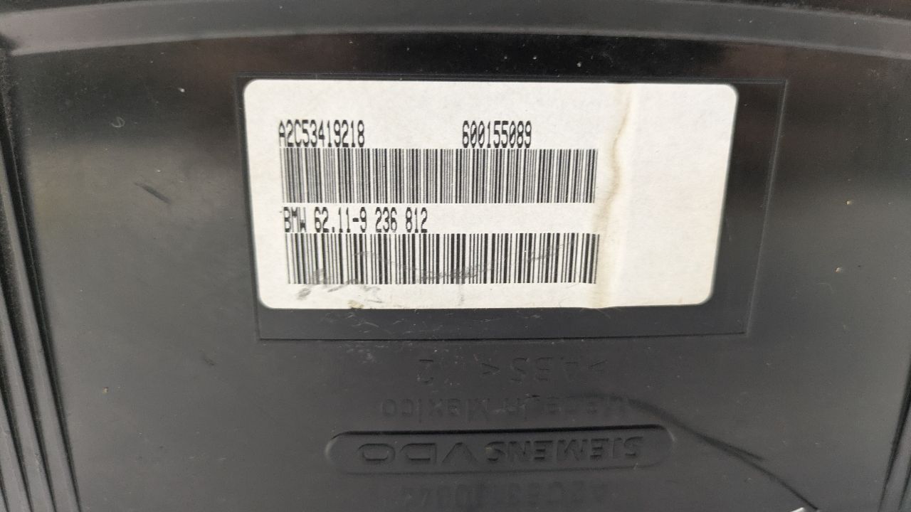 2012 BMW X5 Speedo Head/Cluster - 464484 — photo 3