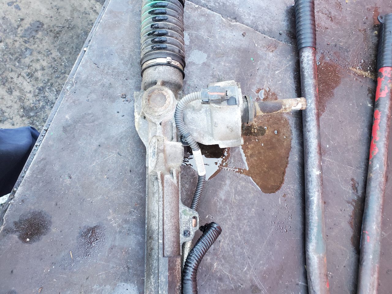 2017 FORD EXPLORER STEERING GEAR RACK - 464500 — photo 5