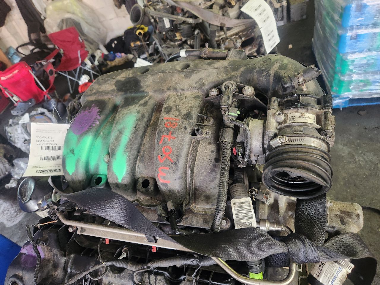 2014 FORD EXPLORER ENGINE ASSEMBLY - 464520 — photo 2