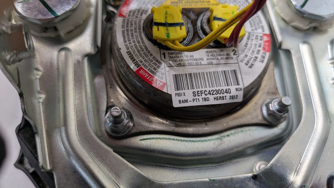 2012 HONDA CR-V Left AIR BAG - 464927 — photo 5