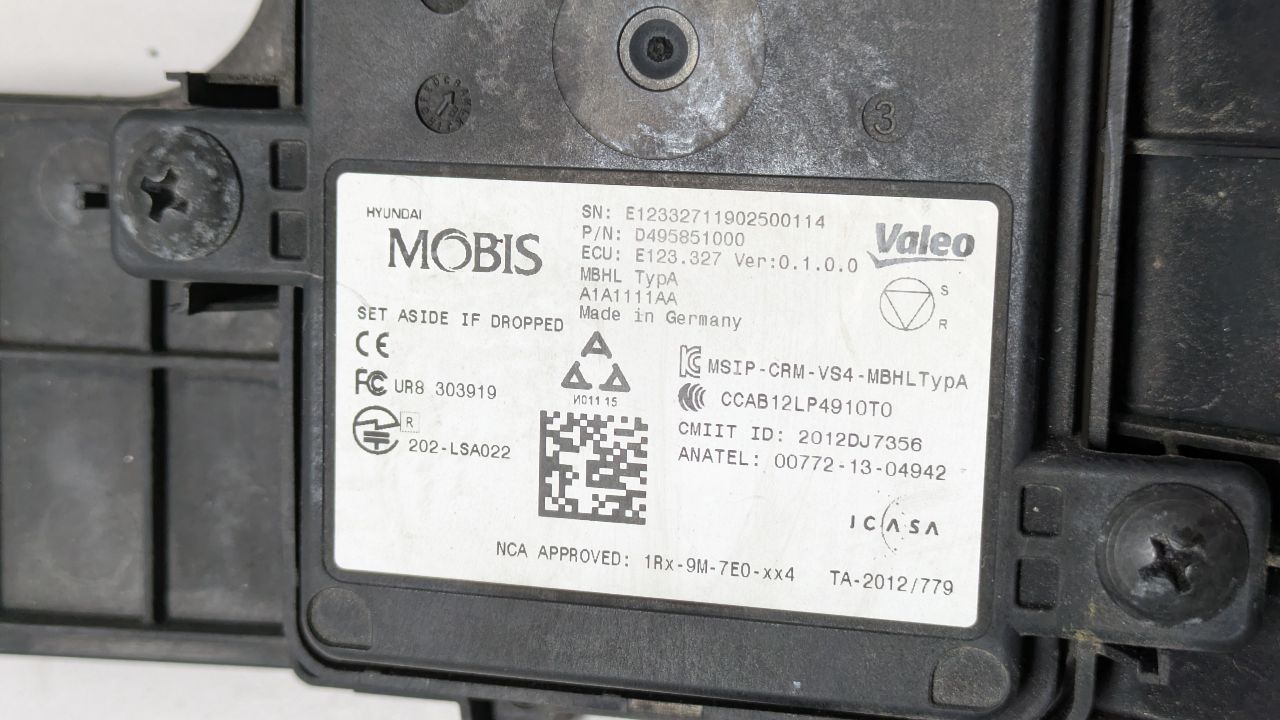 2019 KIA OPTIMA Left Camera Projector - 465319 — photo 4