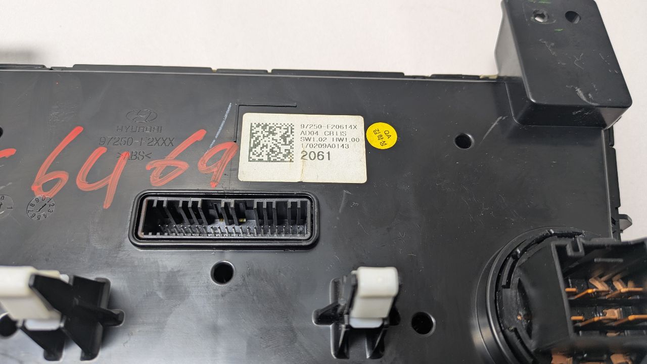 2018 HYUNDAI ELANTRA TEMP CONTROL - 465414 — photo 5