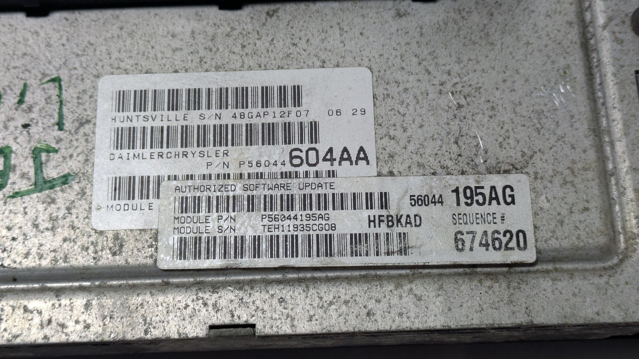 2003 JEEP LIBERTY Eng/Motor Cont Mod - 465560 — photo 2