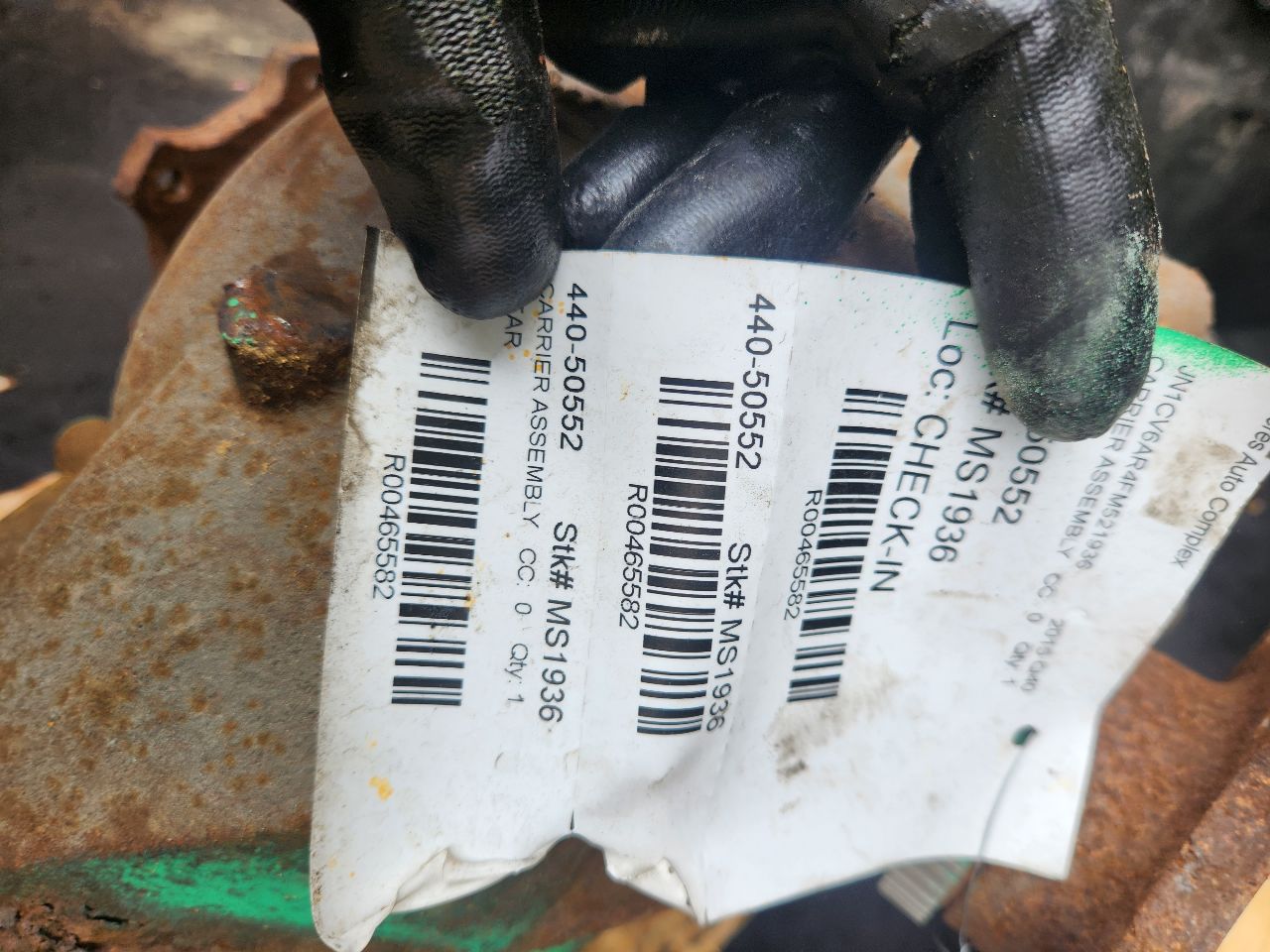 2015 INFINITI Q40 CARRIER ASSEMBLY - 465582 — photo 4