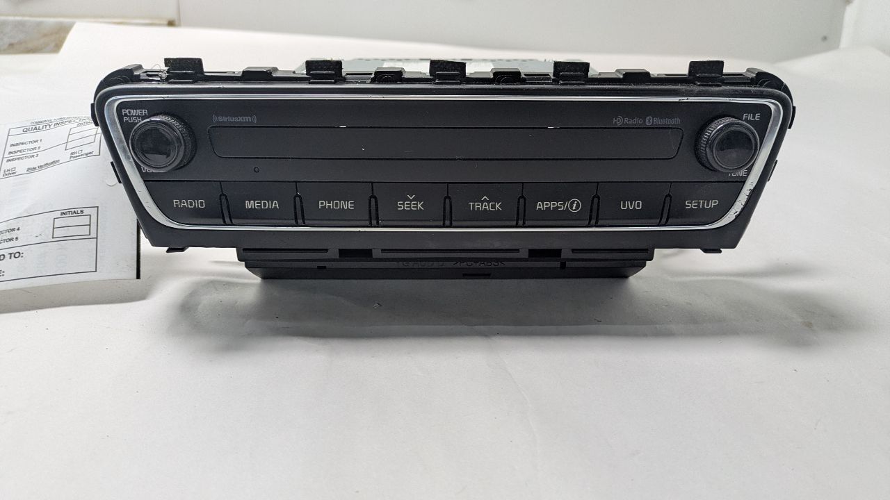 2017 KIA CADENZA Radio Audio - 465662
