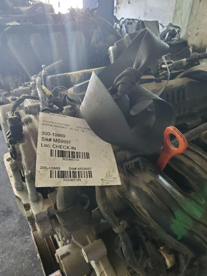 2019 KIA OPTIMA ENGINE ASSEMBLY - 465724 — photo 4