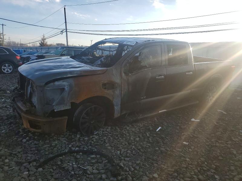2018 NISSAN TITAN XD AXLE ASSEMBLY, RR - 466058