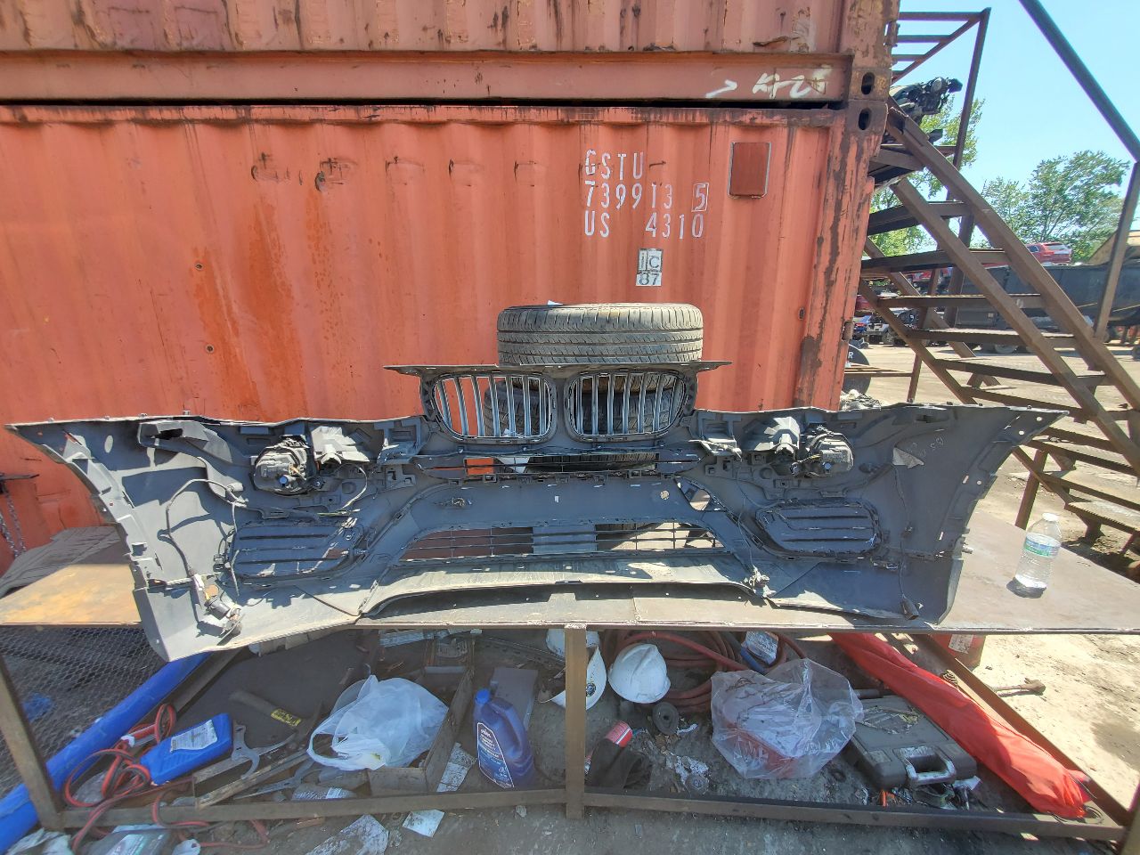 2015 BMW X3 BUMPER ASSY, FRONT - 466941 — photo 5