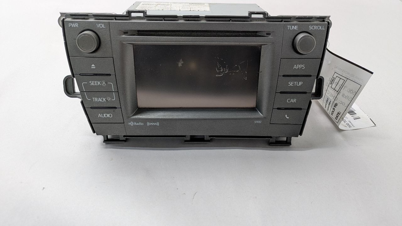 2012 TOYOTA PRIUS Radio Audio - 467057
