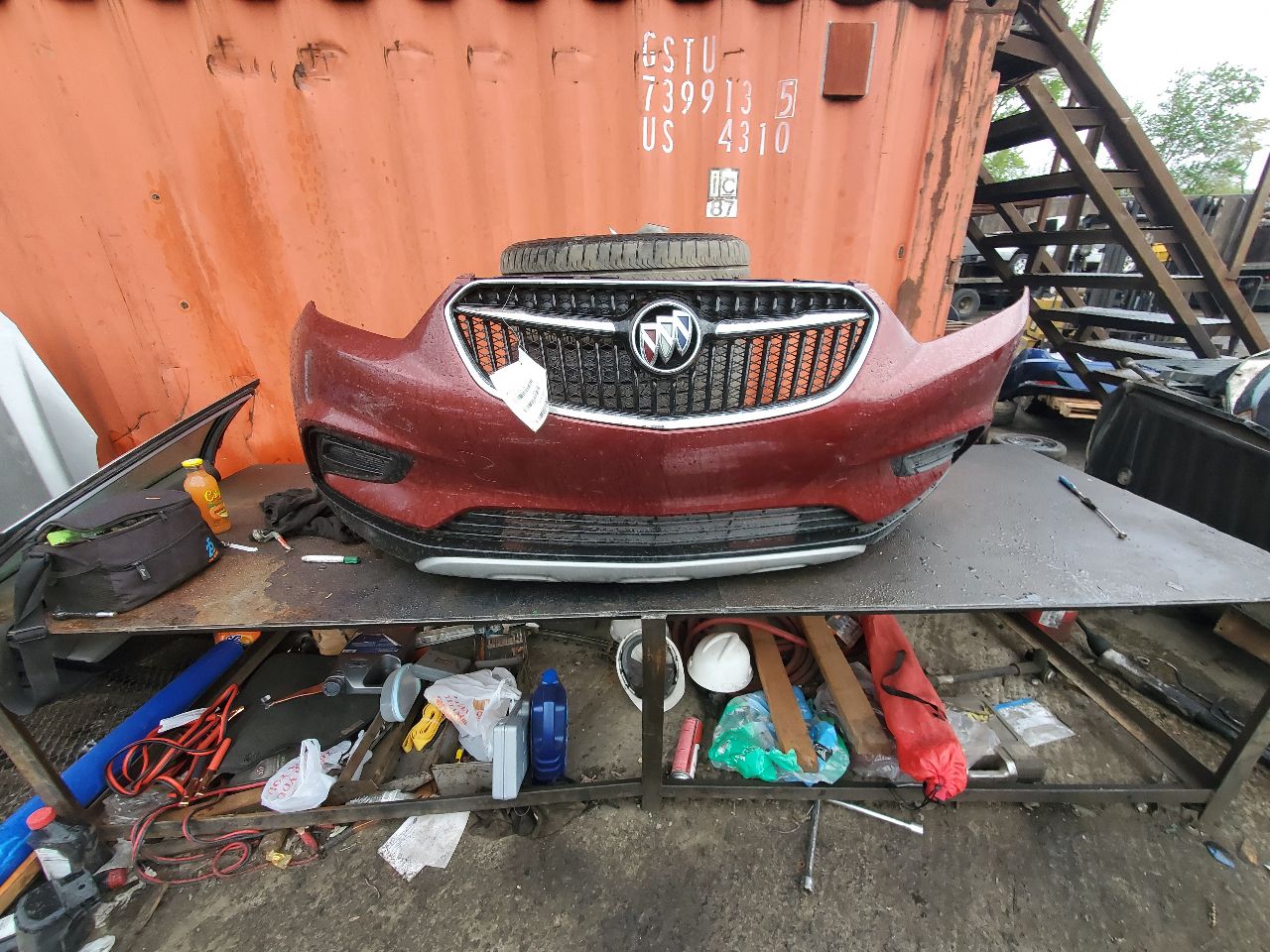 2021 BUICK ENCORE BUMPER ASSY, FRONT - 467149