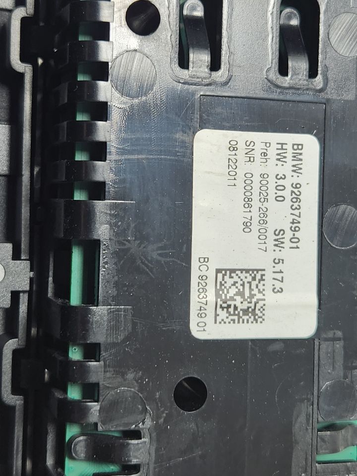 2012 BMW 550i TEMP CONTROL - 467177 — photo 3