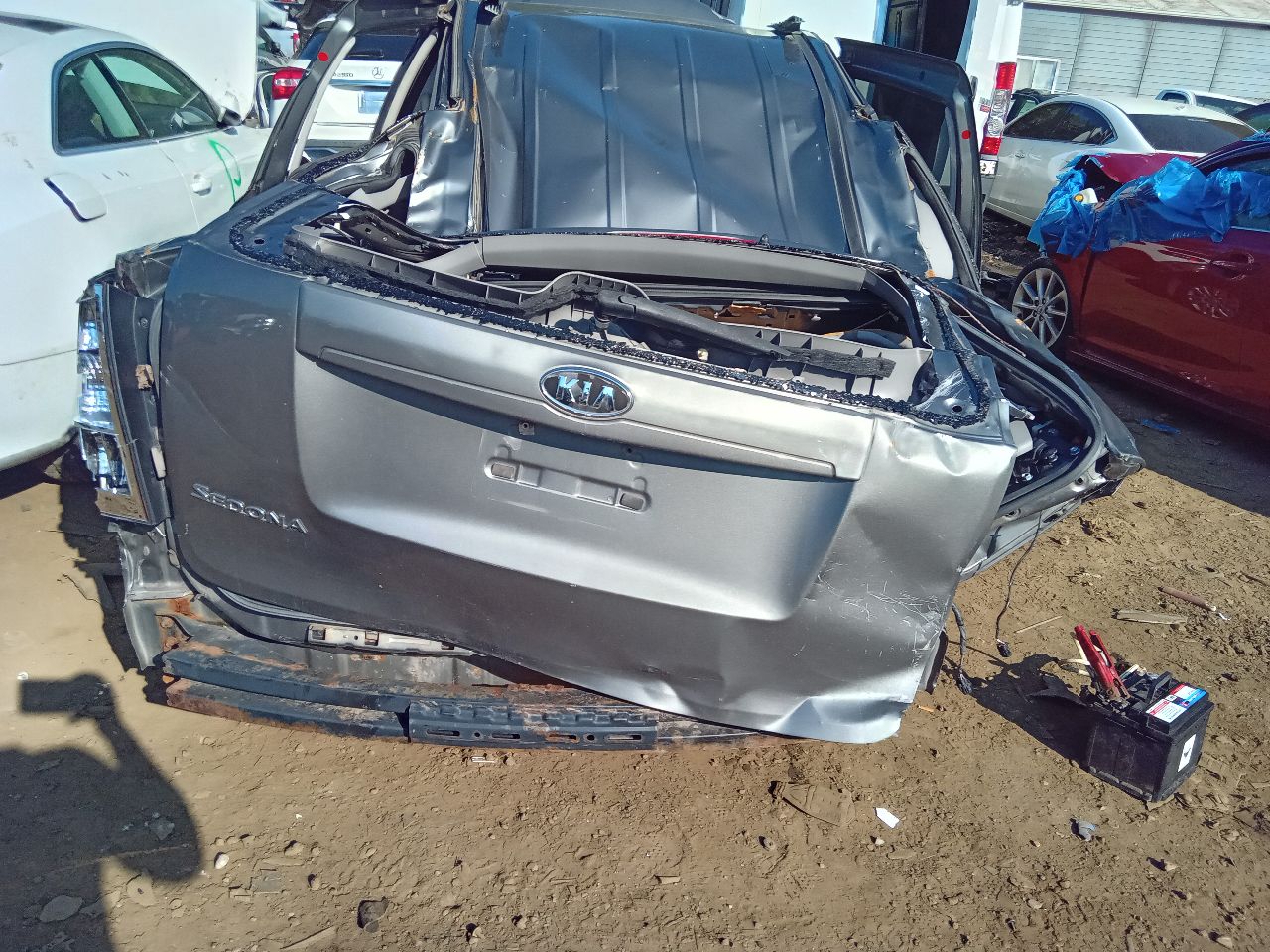2012 KIA SEDONA 6cyl Gasoline 3.5 ENGINE ASSEMBLY - 467439 — photo 7
