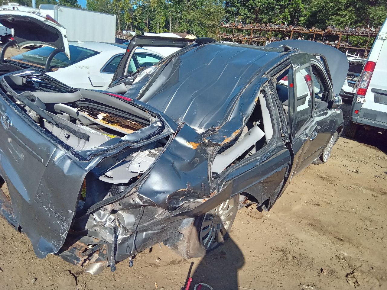 2012 KIA SEDONA 6cyl Gasoline 3.5 ENGINE ASSEMBLY - 467439 — photo 8