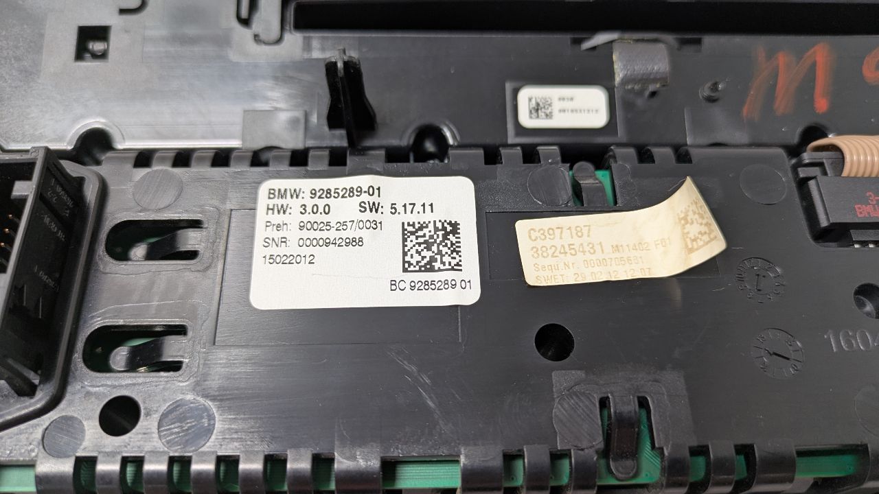 2012 BMW 750i TEMP CONTROL - 467854 — photo 5