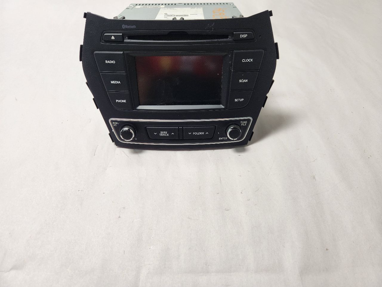2018 HYUNDAI SANTA FE 2.4L 4cyl Gasoline VVT Radio Audio - 467878