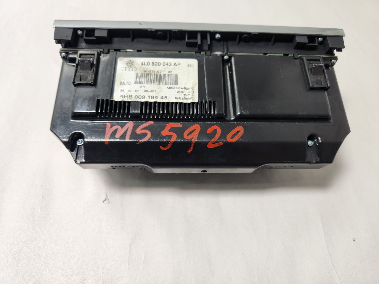 2015 AUDI Q7 TEMP CONTROL - 467906 — photo 3