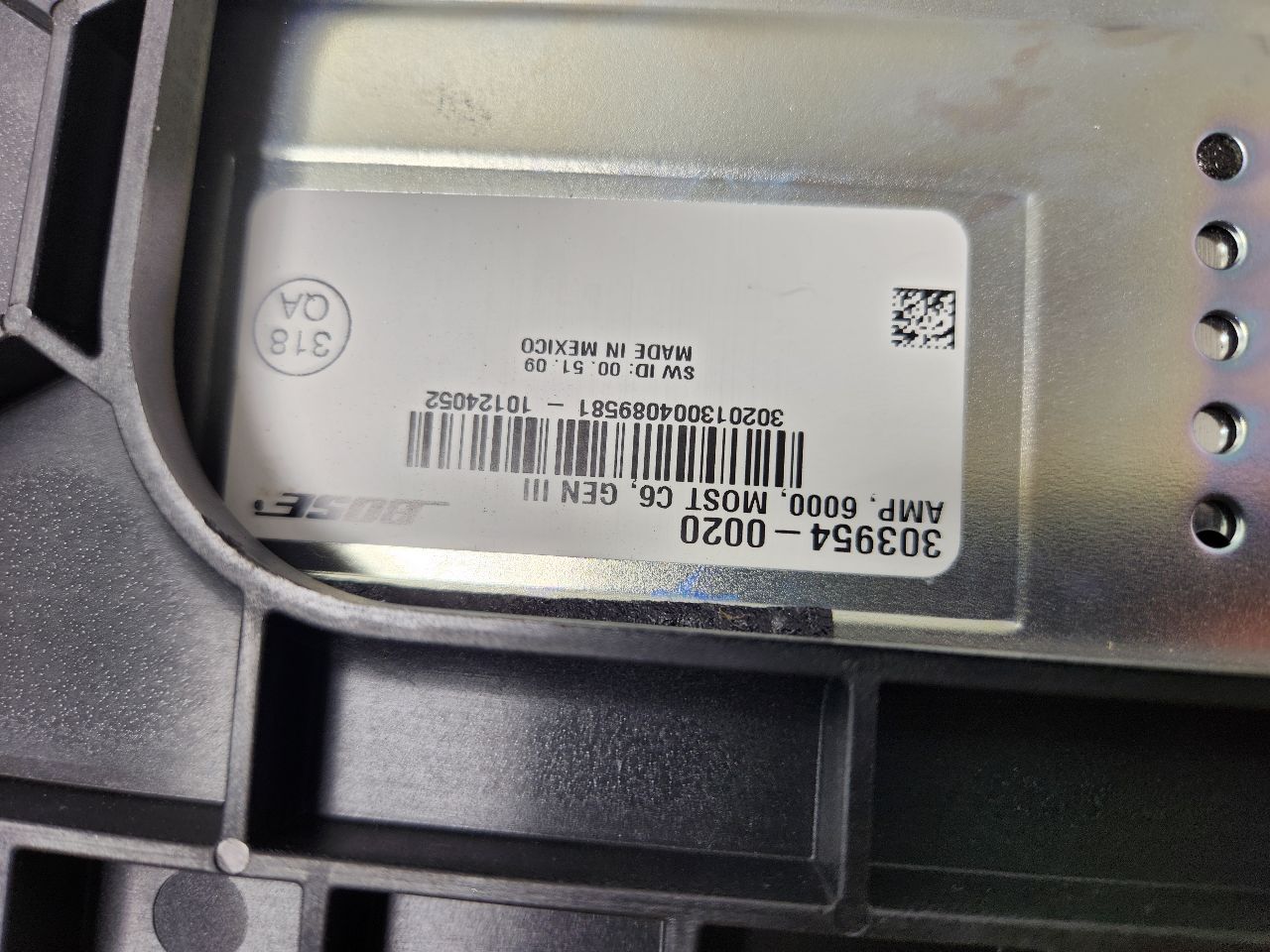 2011 AUDI A6 Radio Audio - 467929 — photo 6