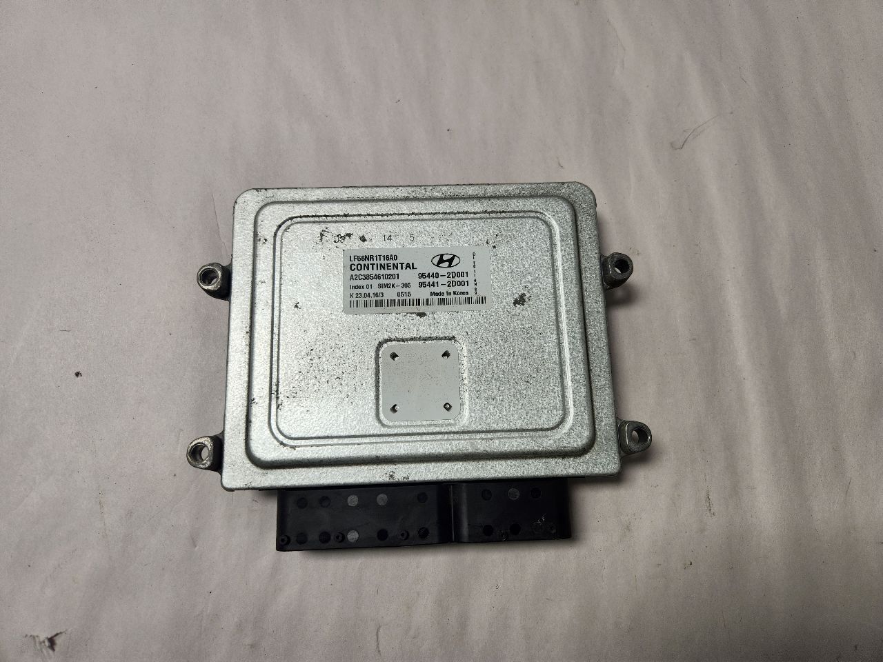 2015 HYUNDAI SONATA Chassis Cont Mod - 467942 — photo 2