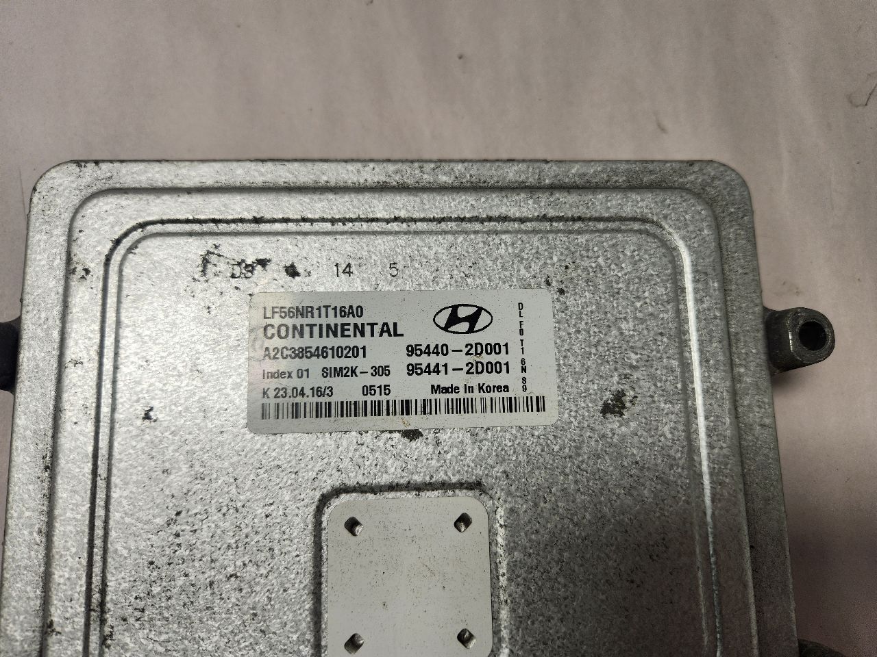 2015 HYUNDAI SONATA Chassis Cont Mod - 467942 — photo 3