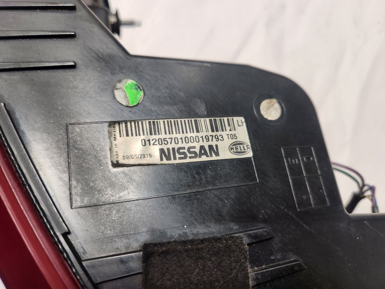 2016 NISSAN MAXIMA Left TAIL LAMP - 468073 — photo 6