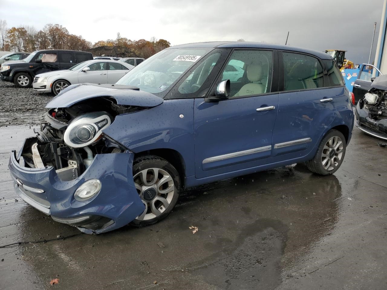 2020 FIAT 500 1.4L 4cyl Turbo Gasoline ENGINE ASSEMBLY - 468450