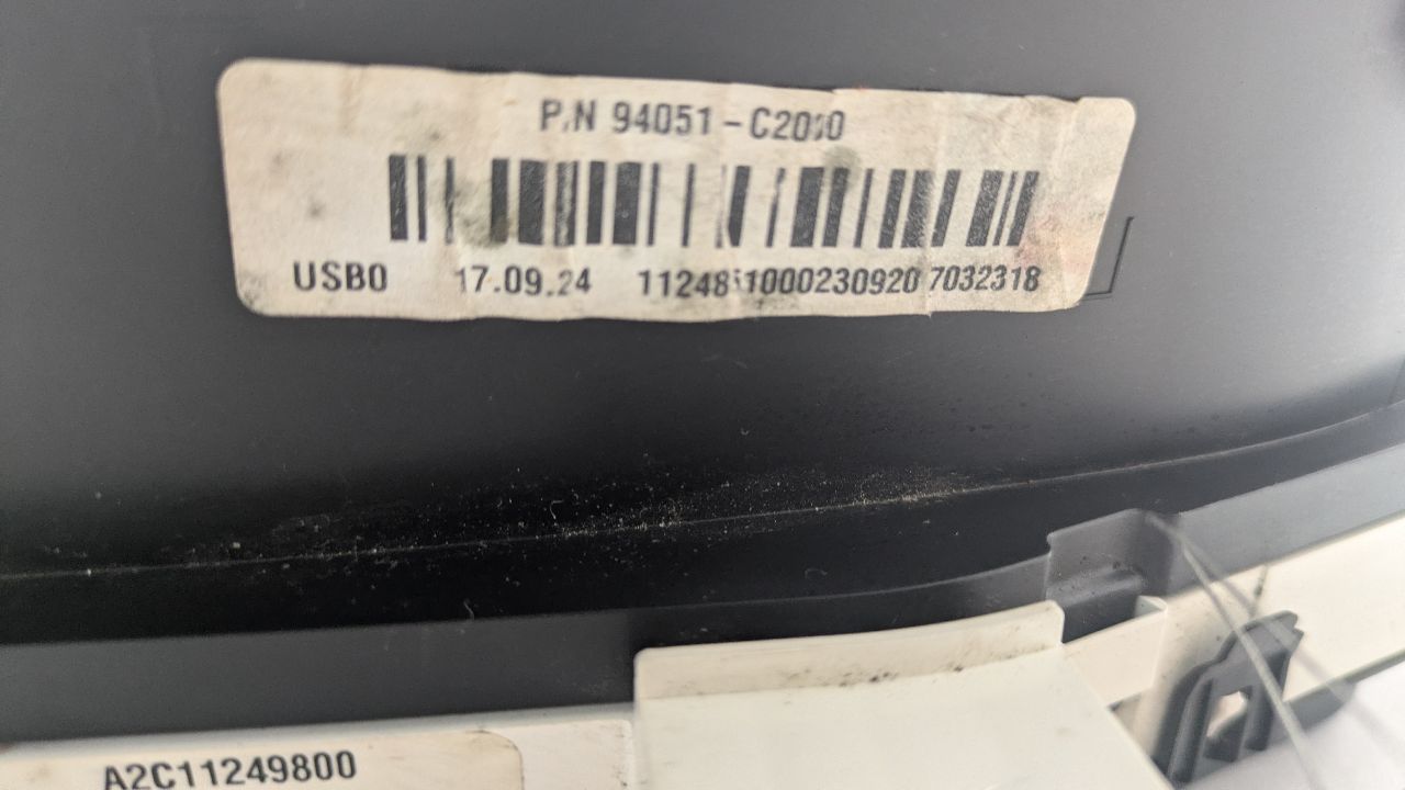 2018 HYUNDAI SONATA Speedo Head/Cluster - 469090 — photo 1