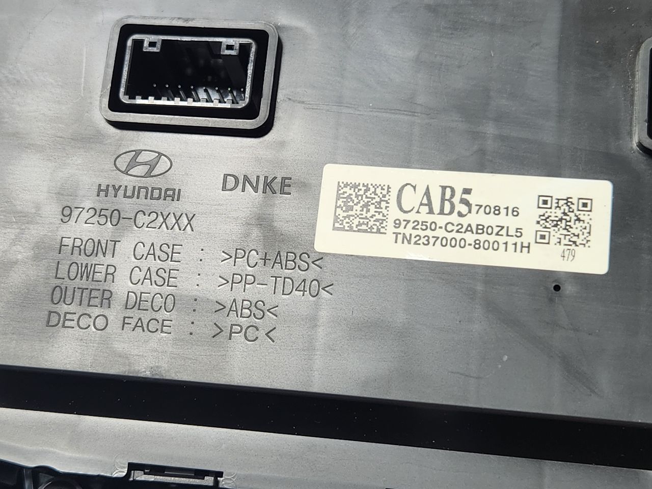 2018 HYUNDAI SONATA TEMP CONTROL - 469091 — photo 4