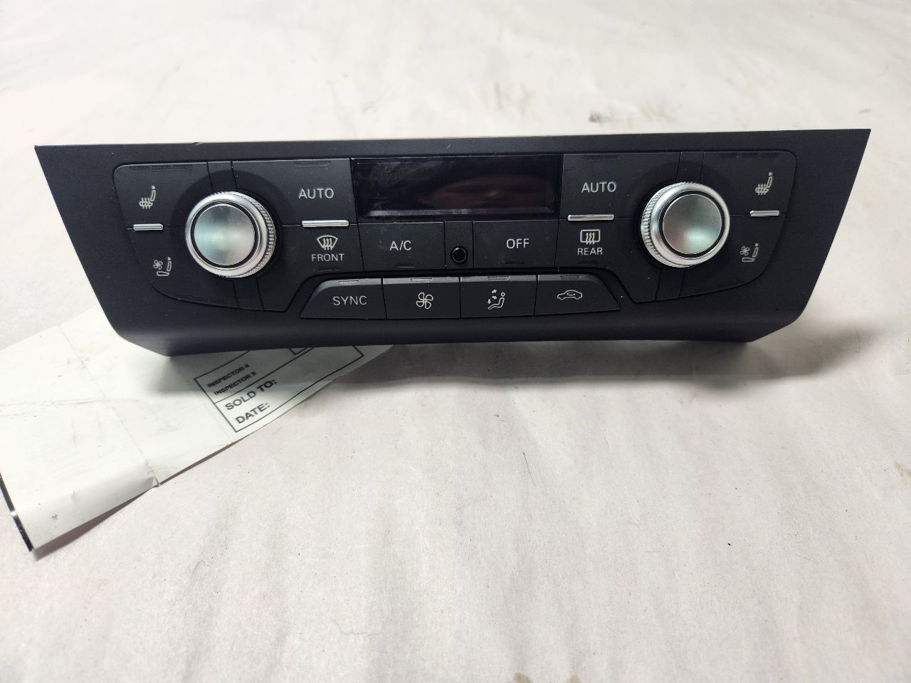 2014 AUDI A6 TEMP CONTROL - 469188