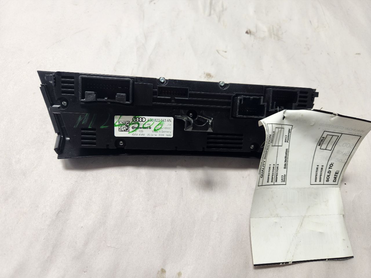 2014 AUDI A6 TEMP CONTROL - 469188 — photo 2