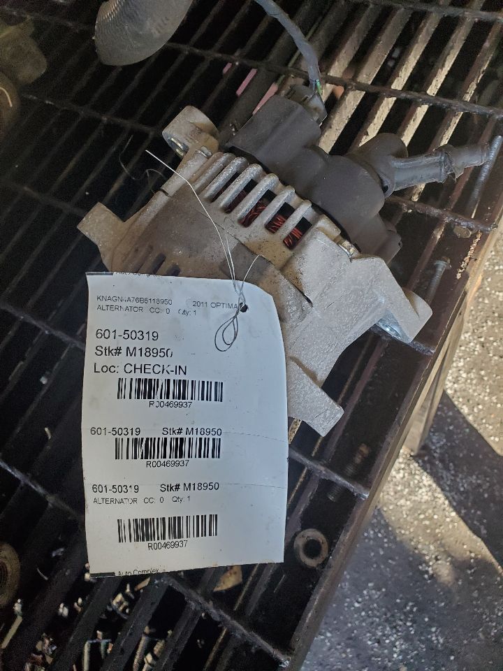 2011 KIA OPTIMA ALTERNATOR - 469937 — photo 2