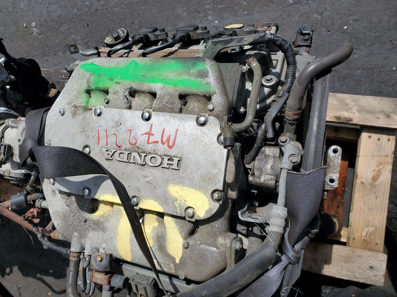 2007 HONDA ACCORD ENGINE ASSEMBLY - 470144 — photo 3