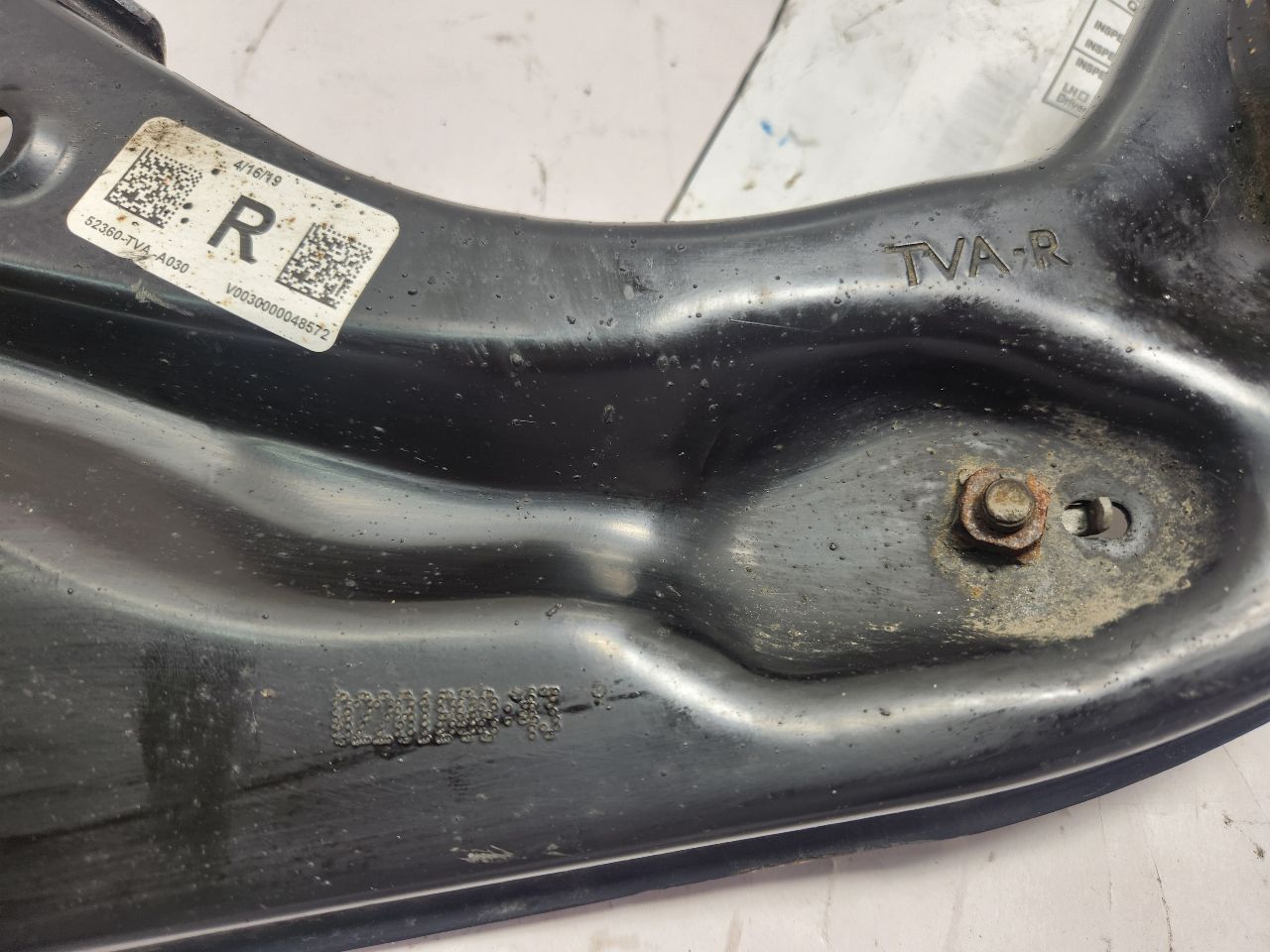 2020 HONDA ACCORD Right LOWER CNTRL ARM, RR - 470163 — photo 3