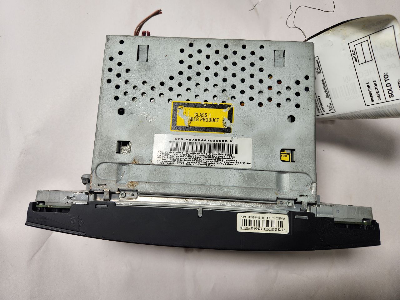 2005 MERCEDES-BENZ E-CLASS Radio Audio - 470340 — photo 2