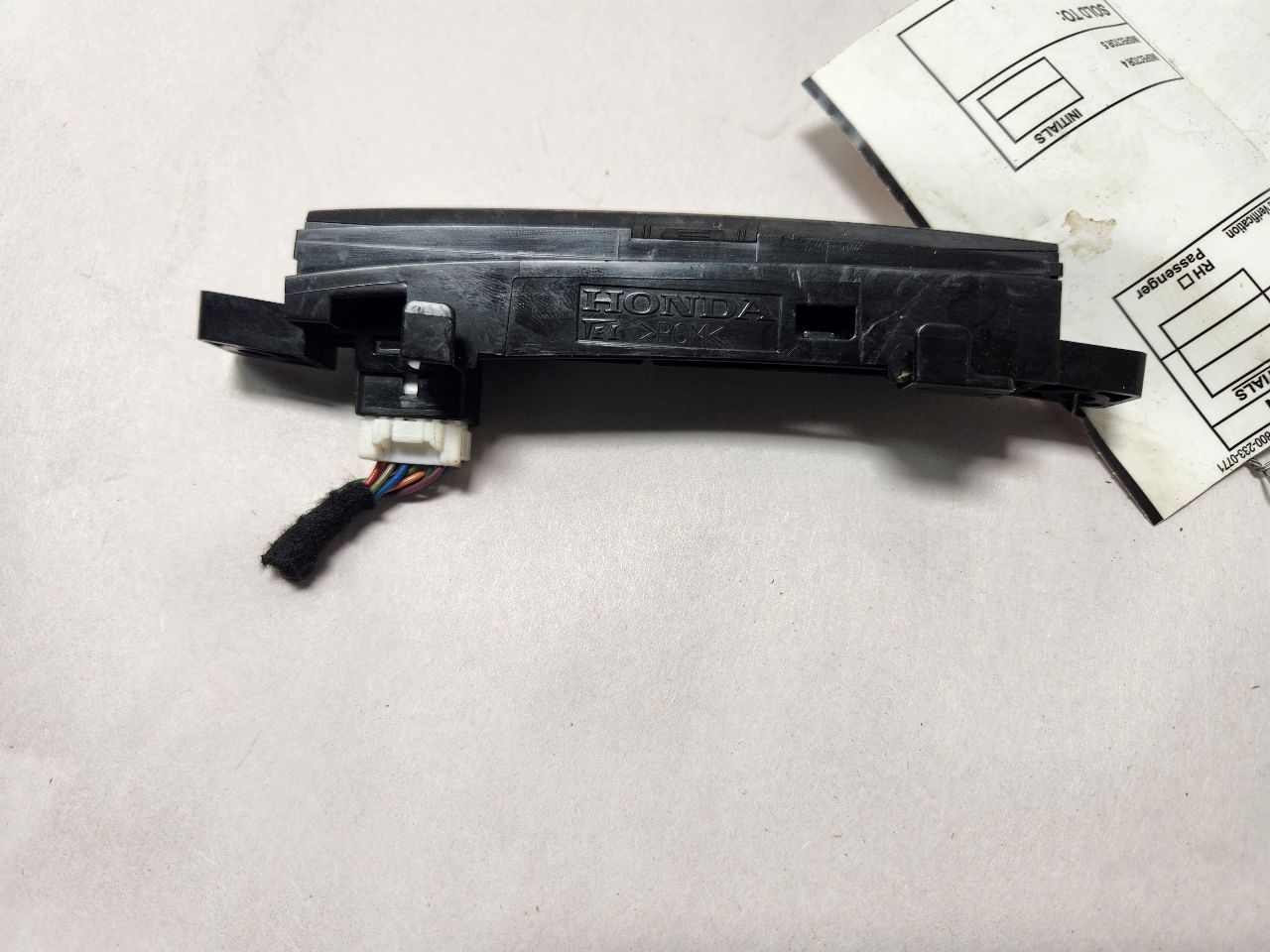 2022 HONDA ACCORD Trans Shift Assy - 470362 — photo 2