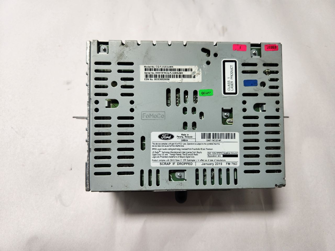 2019 FORD FLEX Radio Audio - 470675 — photo 6