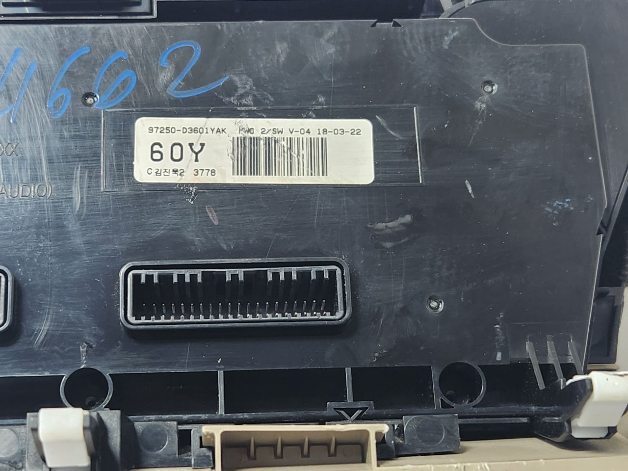 2018 HYUNDAI TUCSON TEMP CONTROL - 470886 — photo 3