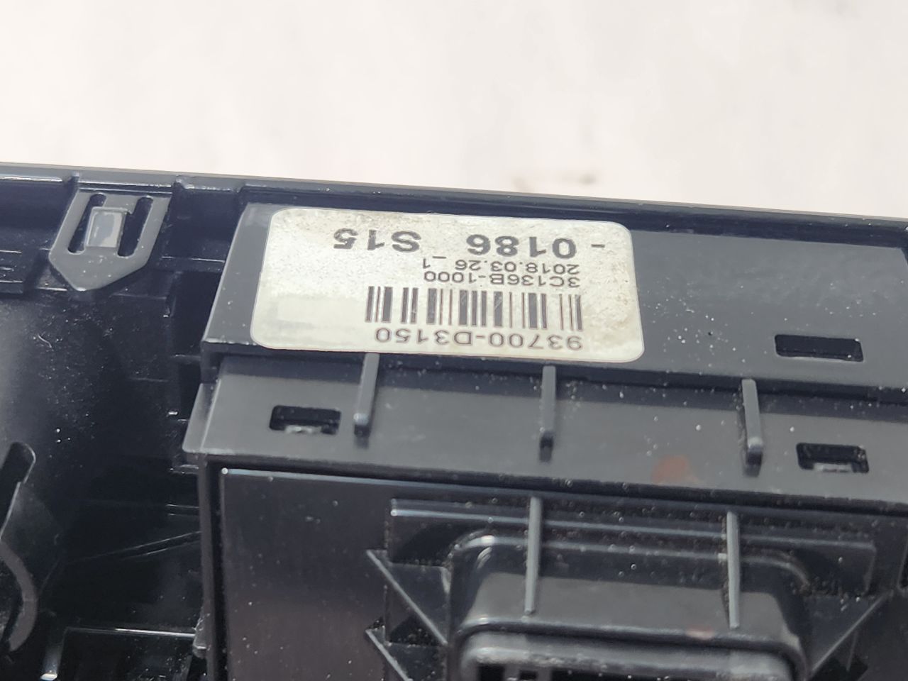 2018 HYUNDAI TUCSON TEMP CONTROL - 470886 — photo 5