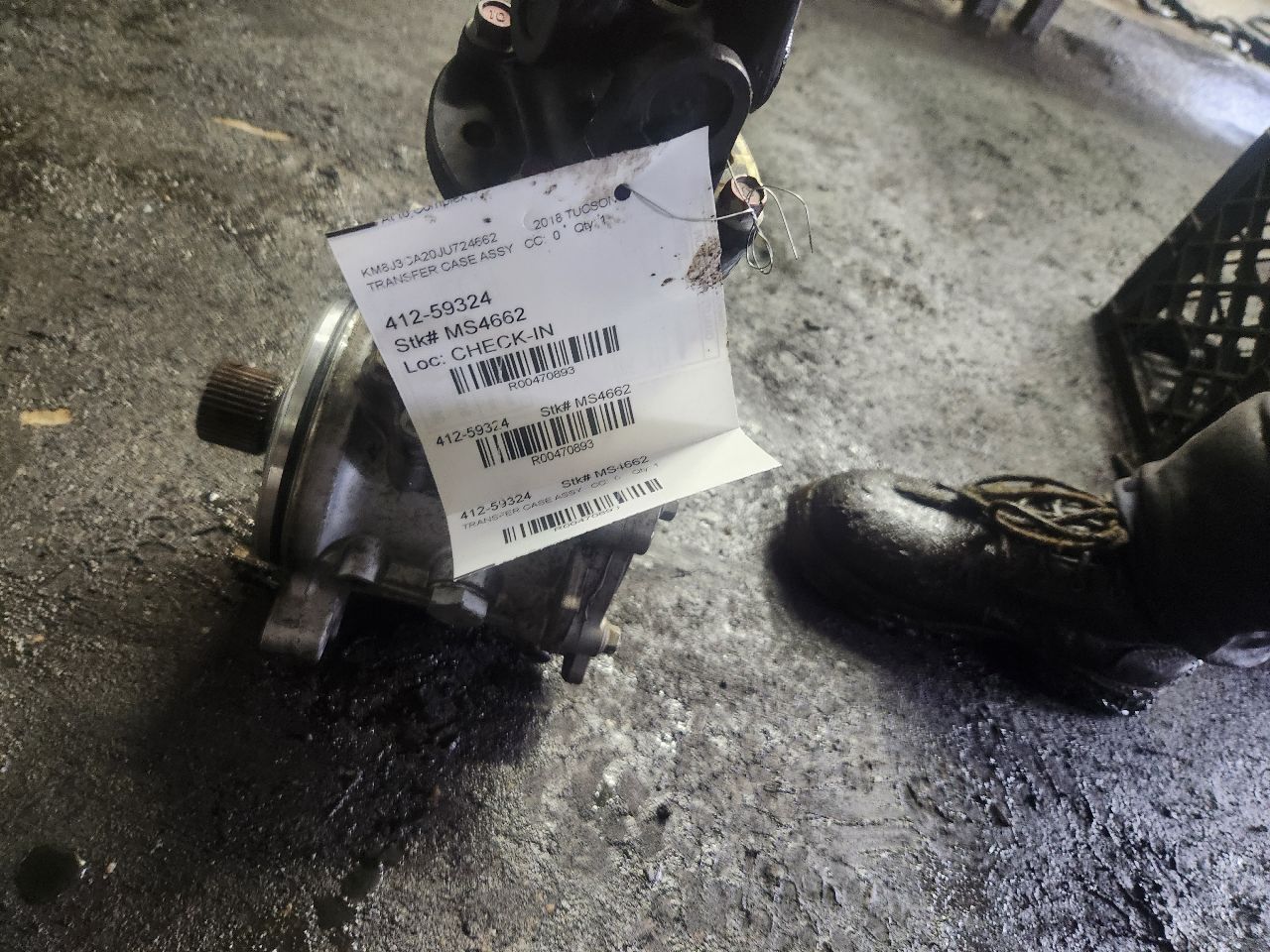 2018 HYUNDAI TUCSON TRANSFER CASE ASSY - 470893 — photo 5