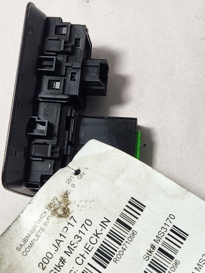 2017 JAGUAR XF 6cyl Supercharged 3.0 IGNITION SWITCH - 471096 — photo 3