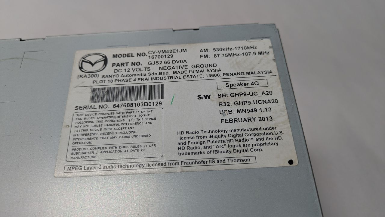2014 MAZDA CX-5 Info-GPS-TV Screen - 471205 — photo 3