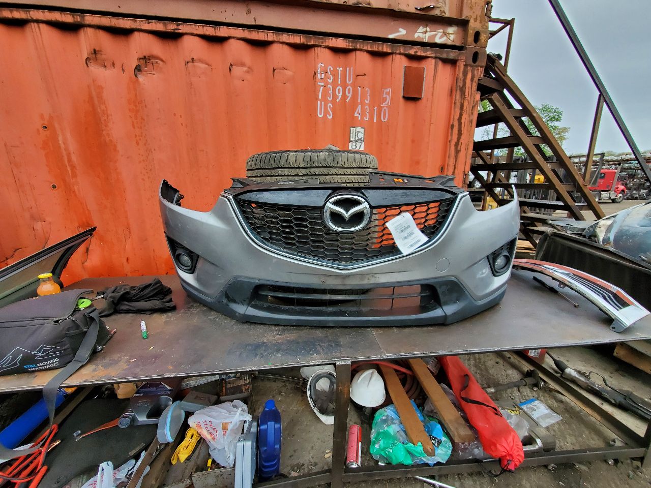 2014 MAZDA CX-5 BUMPER ASSY, FRONT - 471219